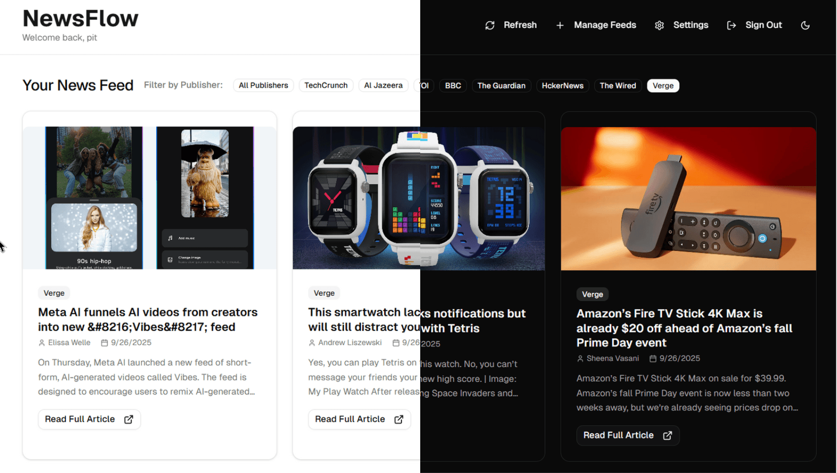 Light and dark mode illustration